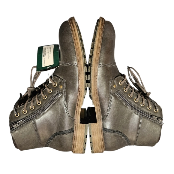 NWT Rye By Hawker Rye Combat Boot Dark Grey Men 10.5 - Picture 4 of 13